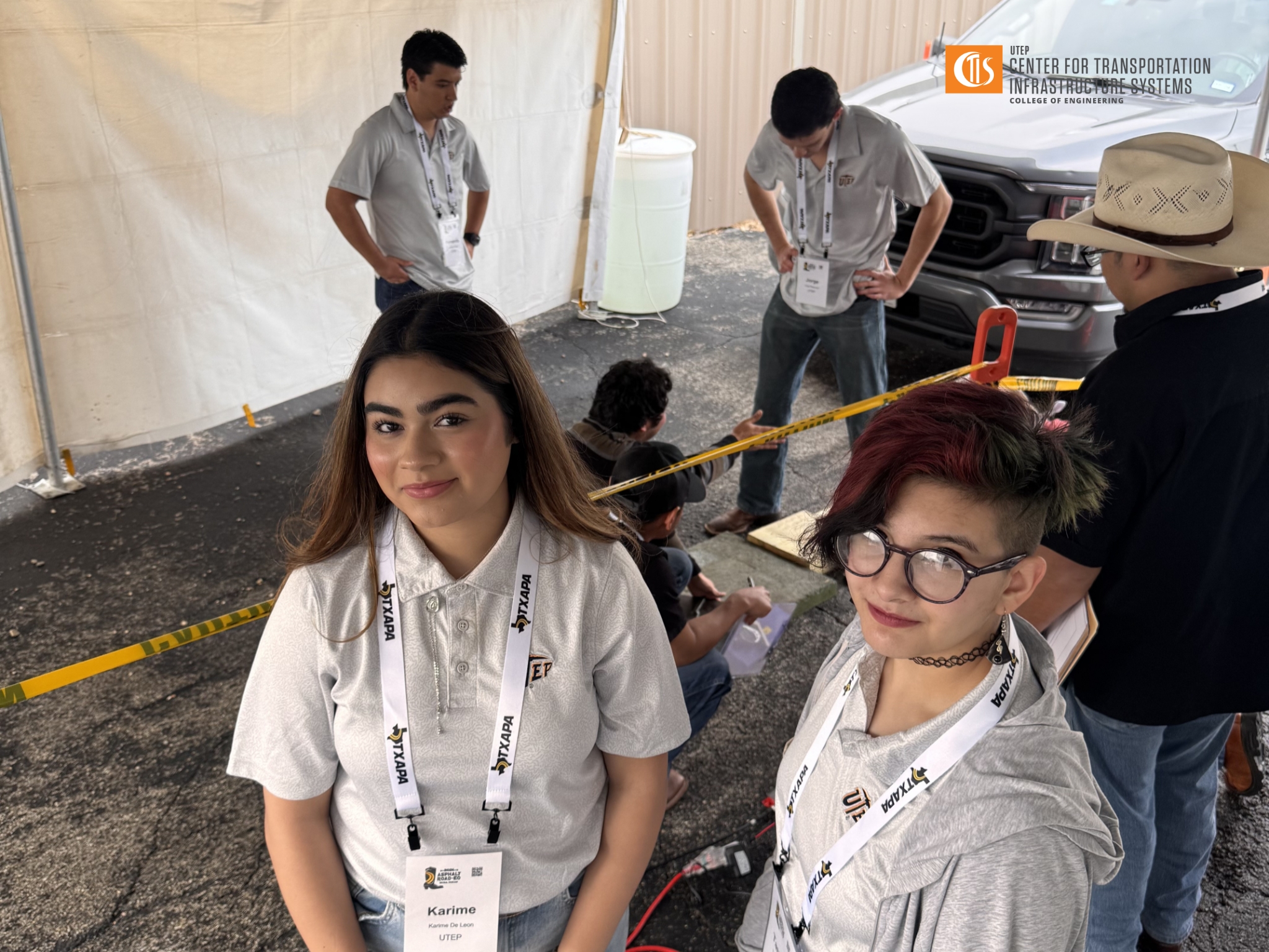 CTIS Students at the 2026 Asphalt Road-eo Competition